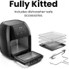 Chefman Digital Air Fryer With Rotisserie, 10 Qt, 17 Presets - CRJ38-10-RDO-V2