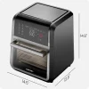 Chefman Digital Air Fryer With Rotisserie, 10 Qt, 17 Presets - CRJ38-10-RDO-V2