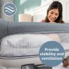 Chicco Close To You 3-In-1 Portable Bedside Bassinet And Changing Table, Heather Grey - 00079642400070