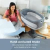 Chicco Close To You 3-In-1 Portable Bedside Bassinet And Changing Table, Heather Grey - 00079642400070