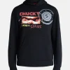 Chucky Men's and Big Men’s Snitches Get Stitches Graphic Hoodie Sweatshirt, Sizes XS-5XL