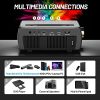 CLOKOWE Portable Projector 9600L Native 1080P 5G WiFi With Dolby Audio - YG661