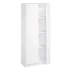 ClosetMaid Pantry Cabinet With 2 Doors, 4 Interior Shelves, 59.5 in H x 12.5 in D x 24 in W
