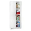ClosetMaid Pantry Cabinet With 2 Doors, 4 Interior Shelves, 59.5 in H x 12.5 in D x 24 in W