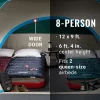 Coleman 8-Person Camping Tent - Skydome