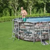 Coleman Power Steel 26' x 12' x 52 in Oval Above Ground Pool Set