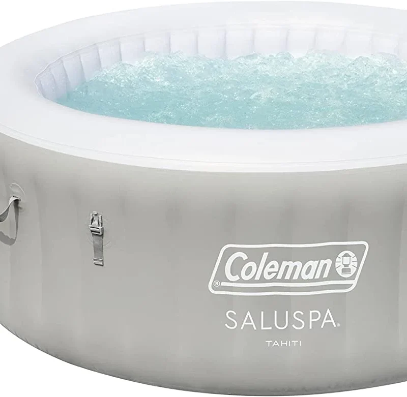 Coleman SaluSpa Tahiti Inflatable Hot Tub Spa, 2-4 Person AirJet Spa - Tahiti