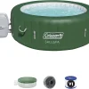 Coleman SaluSpa Tahiti Inflatable Hot Tub Spa, 2-4 Person AirJet Spa - Tahiti