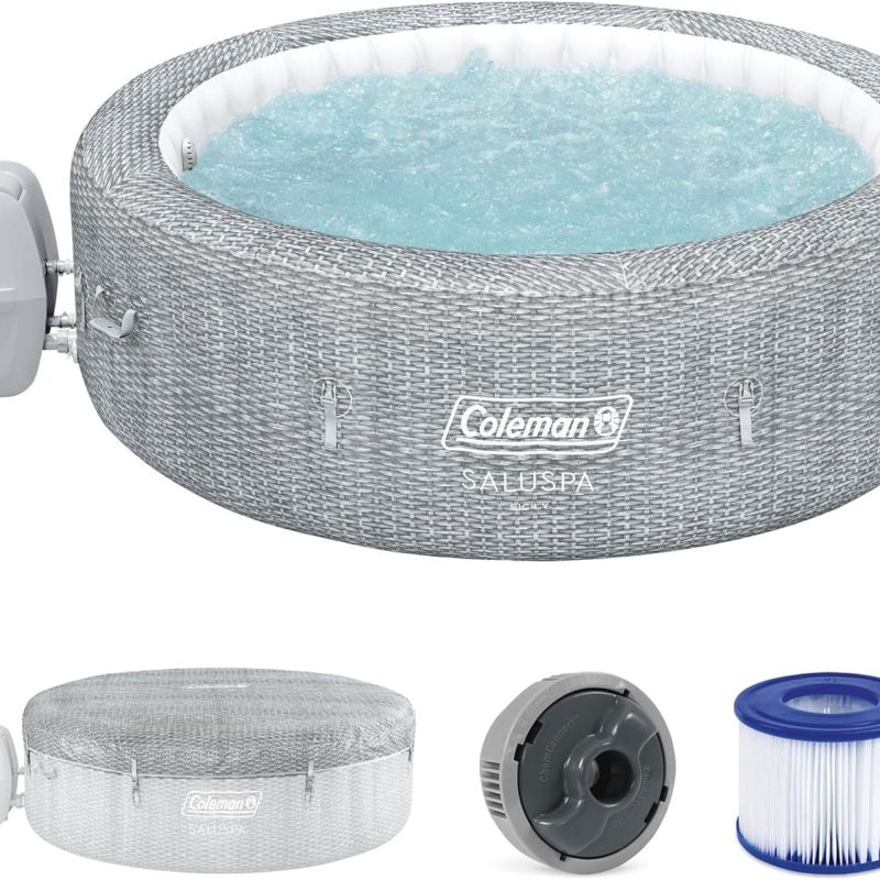 Coleman Sicily Energy-Efficient AirJet Inflatable Hot Tub, 5-7 Person - Sicily