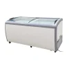 Commercial Chest Freezer, 14.5 Cu. Ft., 72 in Curved Glass Lid