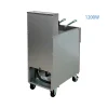 Commercial Electric Deep Fryer, 40 lbs Capacity, 220V, 1200W, 2 Baskets