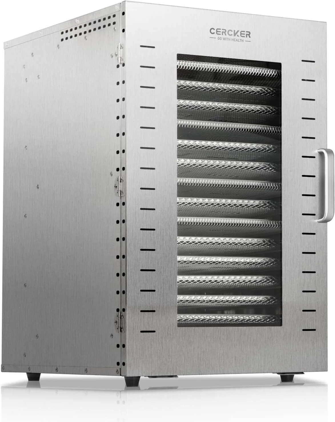 Commercial Food Dehydrator, 16 Trays, 1500W, 70-190 F
