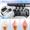 Commercial Soft Serve Ice Cream Machine, 2200W, 3 Flavor, 5.3-7.4 Gal/Hr - ICE_CREAM_MAKER