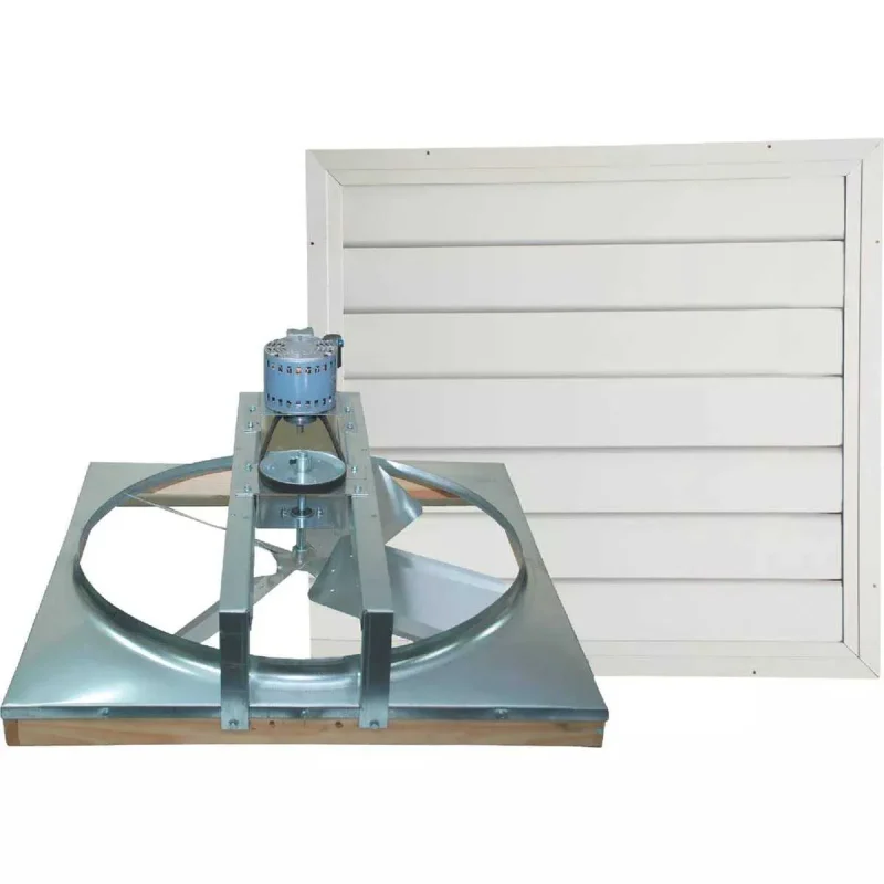 Cool Attic 30 Inch Belt Drive Whole House Fan With Shutter - CX30BD-2SPD