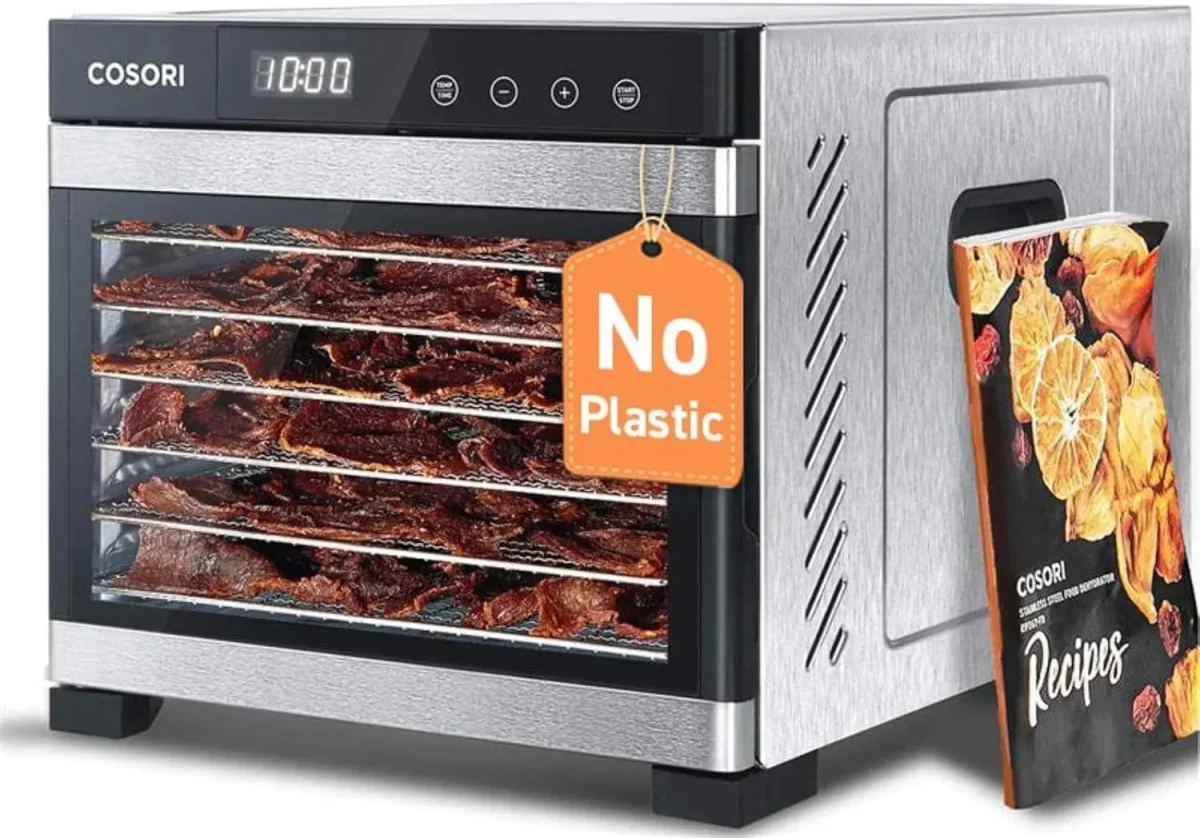 COSORI Food Dehydrator With 6.5 Inch Drying Space, 600W