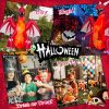 Costway 8 FT Halloween Inflatable Red Dragon with Wings & Skull Holiday Decoration Light