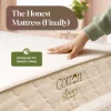 CottonSleep Hybrid Mattress, King, 11 in, Medium Soft - Organic Cotton, Wool, And GOTS Latex