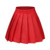 Couples Halloween Costumes for Women Velma Cosplay Outfit Orange Velma Costume with Mini Skater Skirt