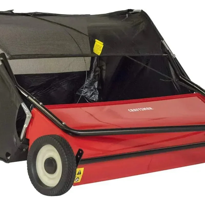 CRAFTSMAN 52 in Tow Lawn Sweeper, Black - CMXGZBF7124546