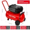 CRAFTSMAN Oil-Free Portable Air Compressor, 10 Gallon 1.8 HP 175 PSI 4.0 CFM@90PSI - CMXECXA0201041