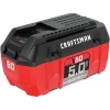 CRAFTSMAN V60 5.0 Ah Lithium Ion Battery - CMCB6050