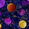 Create It 18" x 21" Cotton Galaxy Precut Sewing & Craft Fabric Bundle, Multicolor 5 Piece