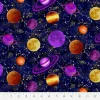 Create It 18" x 21" Cotton Galaxy Precut Sewing & Craft Fabric Bundle, Multicolor 5 Piece