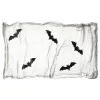 Creepy Gauze Fabric with Bats, Gray, 29.5" x 118", Halloween by Way To Celebrate