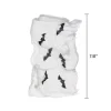 Creepy Gauze Fabric with Bats, Gray, 29.5" x 118", Halloween by Way To Celebrate