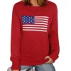 Crewneck Sweaters for Women Trendy Star Sweater Casual Pullover Sweaters Fall Lightweight Womens Sweaters Shermie