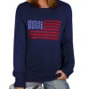 Crewneck Sweaters for Women Trendy Star Sweater Casual Pullover Sweaters Fall Lightweight Womens Sweaters Shermie