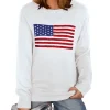 Crewneck Sweaters for Women Trendy Star Sweater Casual Pullover Sweaters Fall Lightweight Womens Sweaters Shermie