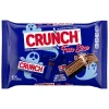 CRUNCH Fun Size Candy Bars, Chocolate Halloween Candy Bulk, 10 oz Bag