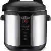 Cuisinart 6-Quart Electric Pressure Cooker, Stainless Steel, 1000 Watts - CPC-600N1