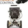 Culver Mobility Folding Electric Power Wheelchair - Silver, 17.5 inc