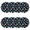 Cute Ghosts Disposable Paper Plates, Multicolor, 8.5", 8 Count, Halloween by Way To Celebrate