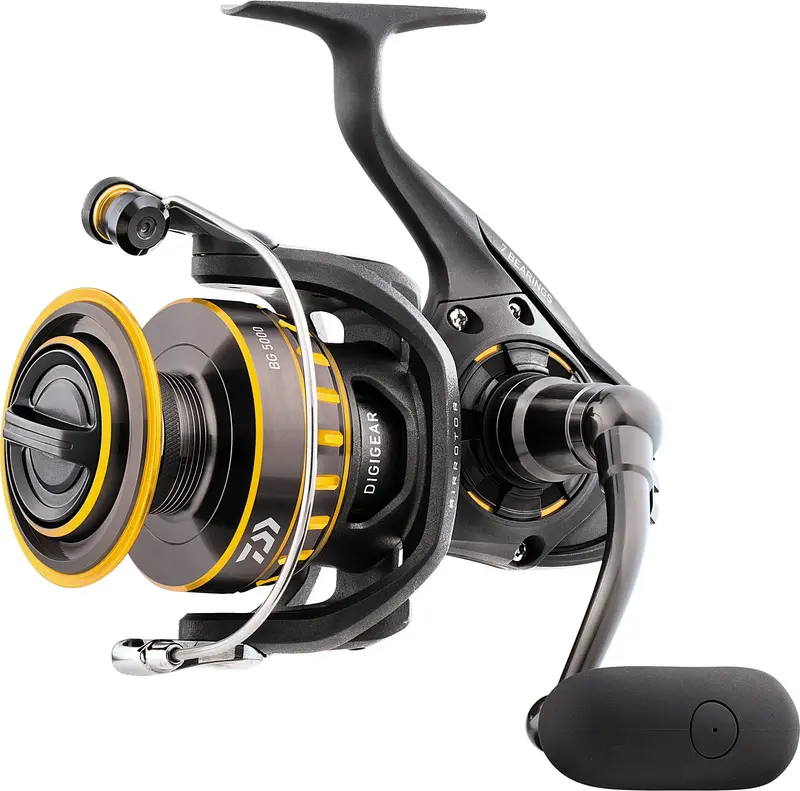 Daiwa BG Spinning Reel - Aluminum Body, Digigear System