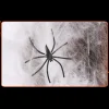 Darzheoy Spider Webs Halloween Decorations, Super Stretch Cobwebs for Halloween Indoor and Outdoor Party Supplies Hallow