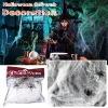 Darzheoy Spider Webs Halloween Decorations, Super Stretch Cobwebs for Halloween Indoor and Outdoor Party Supplies Hallow