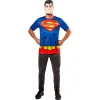 DC Comics Superman Ben Cooper Costume Set for Adults by Rubies, Men's One Size