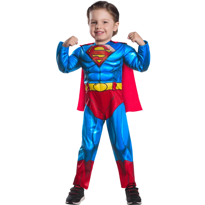 DC Superman Halloween Costume for Toddler Boys, Size 3-4T, by Rubies
