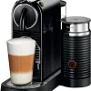 De'Longhi Nespresso CitiZ & Milk Espresso Machine With Aeroccino3 Milk Frother, 24 Ounces - Limousine Black