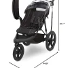 Delta Children Classic Jogging Stroller, 24.4in L x 44.9in W x 41.1in H