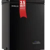 DEMULLER Chest Freezer 5.0 Cubic Feet, Black, 2 Stainless Steel Storage Baskets