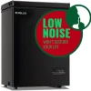 DEMULLER Chest Freezer 5.0 Cubic Feet, Black, 2 Stainless Steel Storage Baskets
