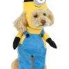 Despicable Me Minion Stuart Walking Pet Costume for Dogs or Cats by Rubies, Medium