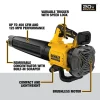 DEWALT 20V MAX Cordless String Trimmer And Leaf Blower Combo Kit - 13 in, 4 Ah Battery