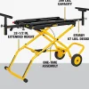 DEWALT Rolling Miter Saw Stand With Wheels, Yellow - DWX726