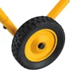 DEWALT Rolling Miter Saw Stand With Wheels, Yellow - DWX726