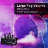 DIGITNOW Halloween Smoke Machine, Remote Controlled, 3 Stage LED Lights